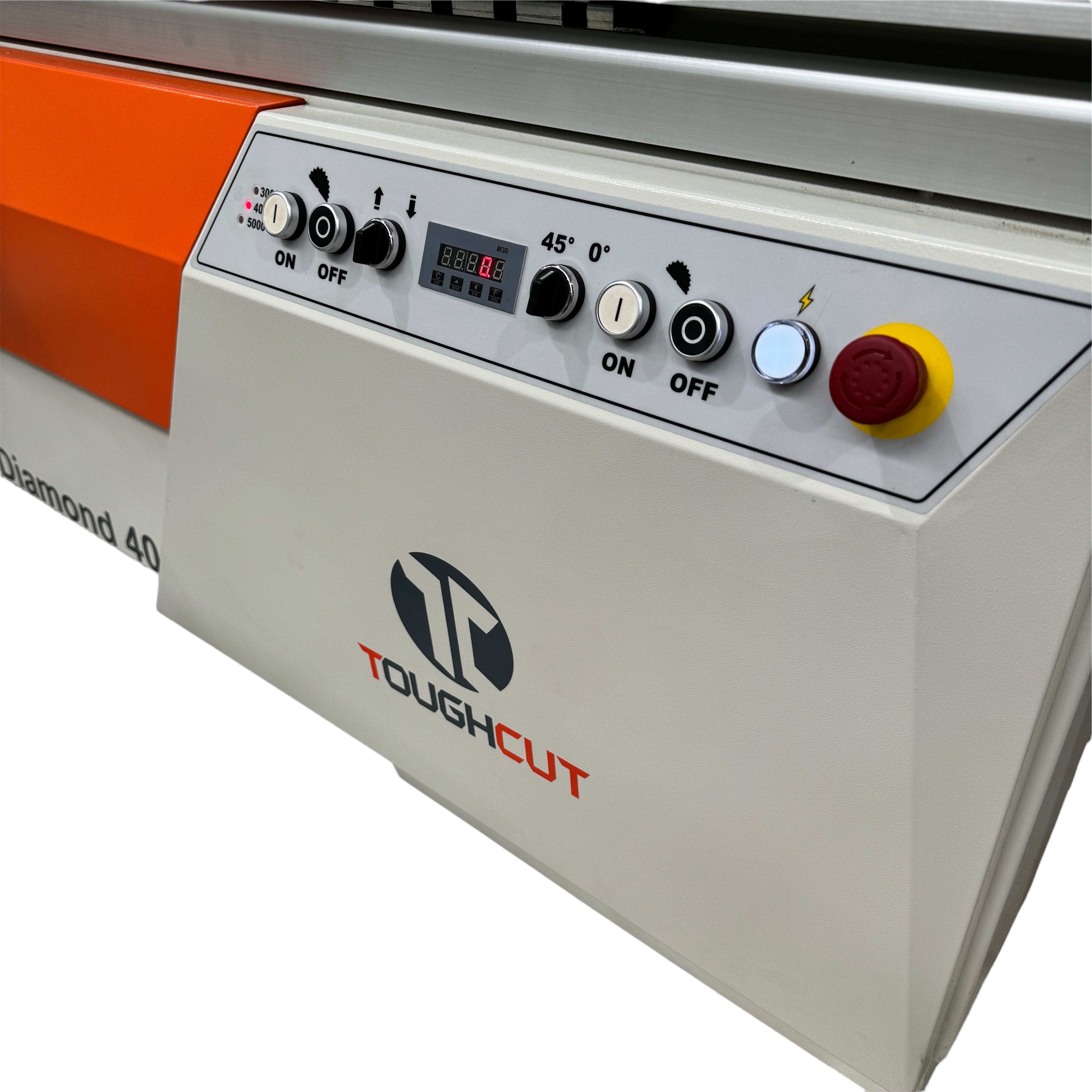 ToughCut 400mm (16") 7.5HP 3.8m Sliding Table Automatic Rise / Fall & Tilt Panel Saw 415V Diamond 400
