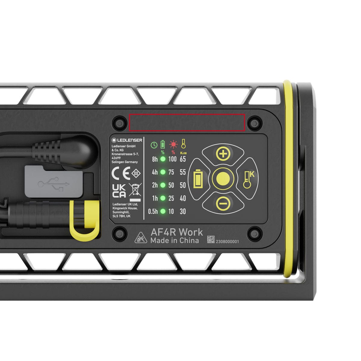 Ledlenser 2000lm Rechargeable Work Floodlight AF4R (ZL502910)