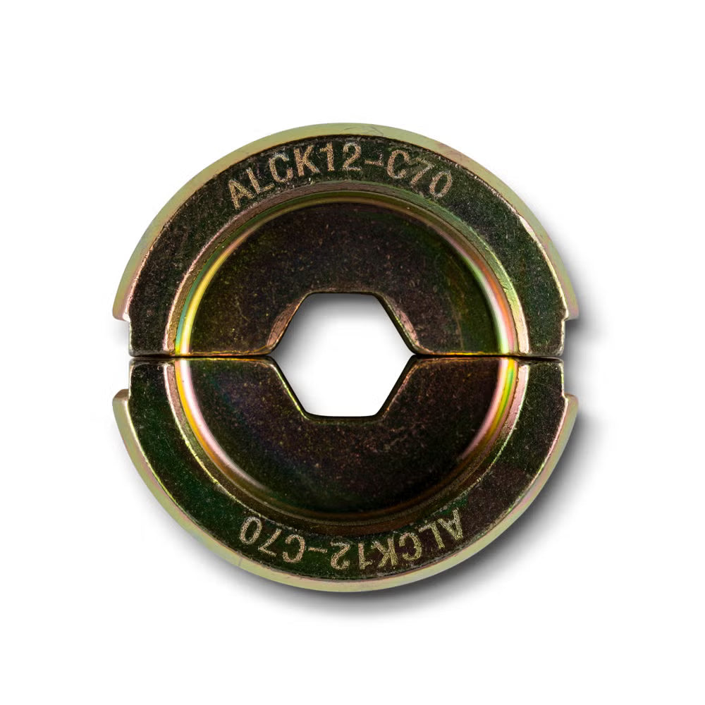 Alco 12 Tonne Hexagonal Cable Crimper Die Suit Copper Cable