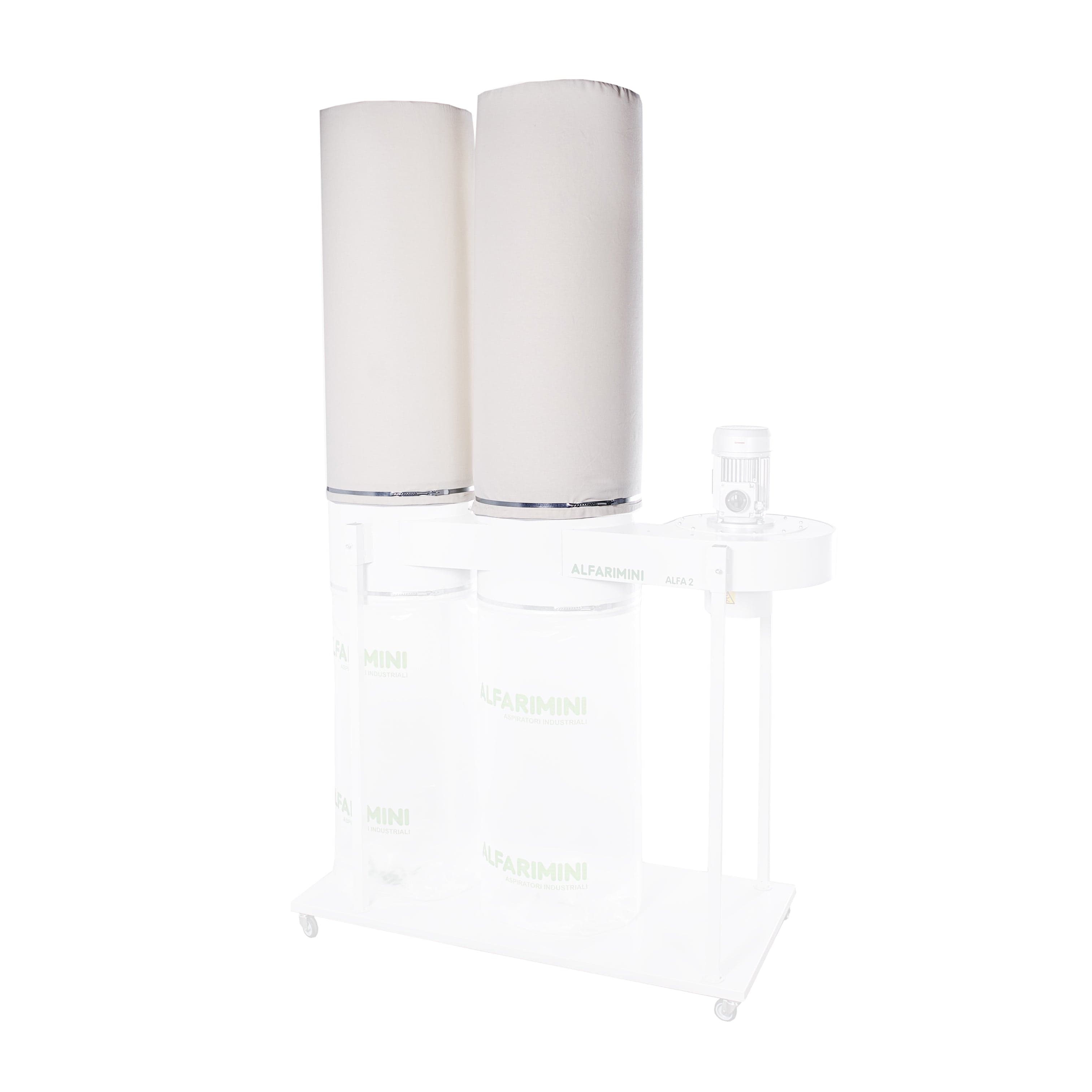 Dust Collector Filter Bag 500mm Cotton suit Alfa Series Dust Collectors by Alfarimini