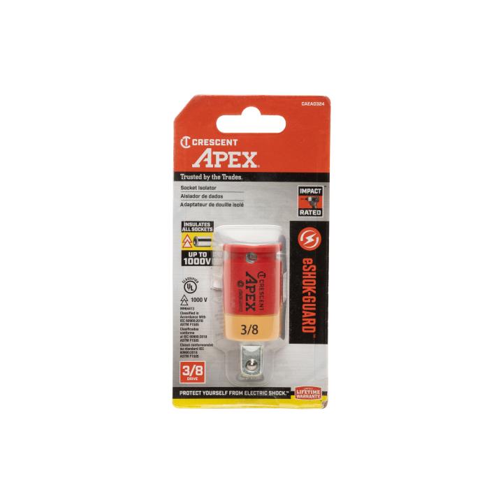 3/8" x 2-1/4" eSHOK-GUARD™ Socket Isolator CAEAD324 by Crescent