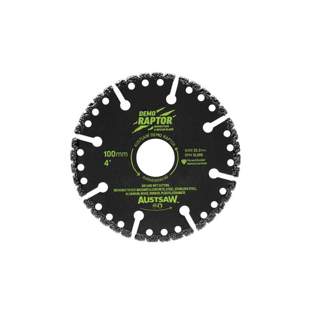 Austsaw Demo Raptor Multi-Purpose Demolition Diamond Blades