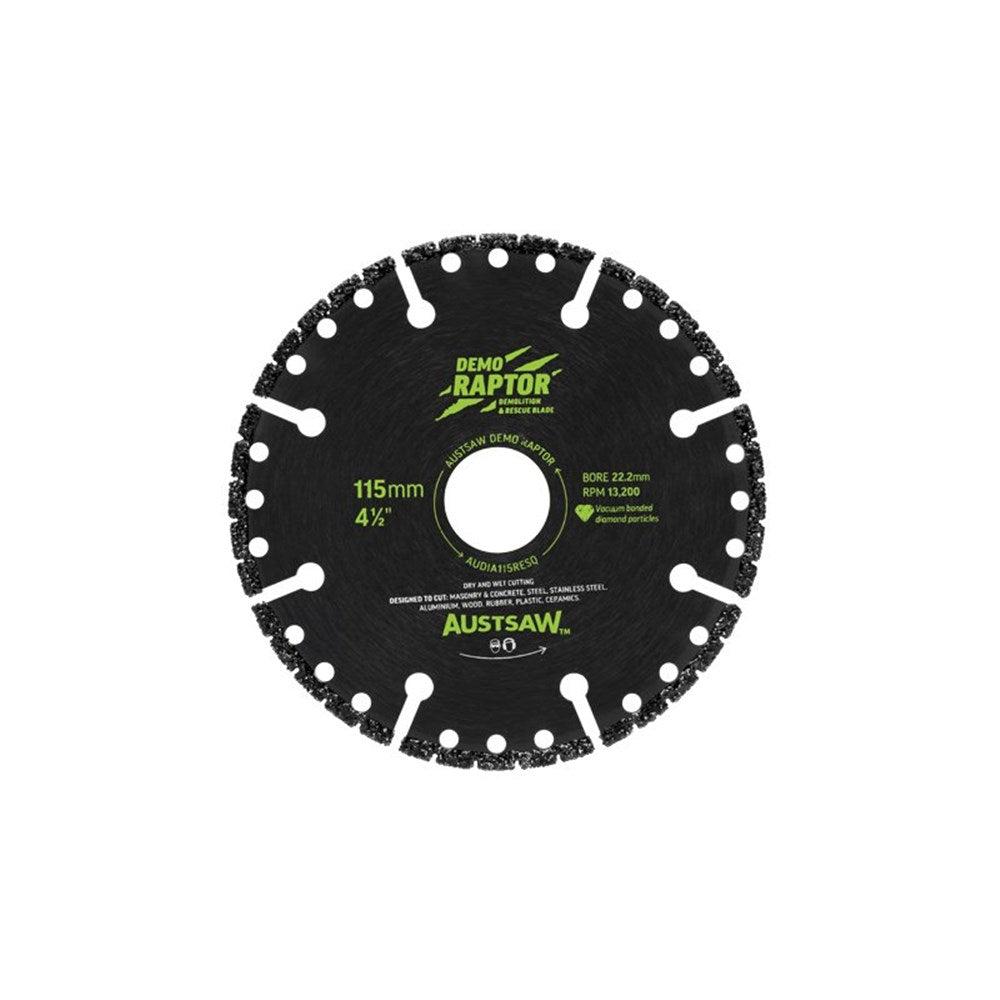 Austsaw Demo Raptor Multi-Purpose Demolition Diamond Blades