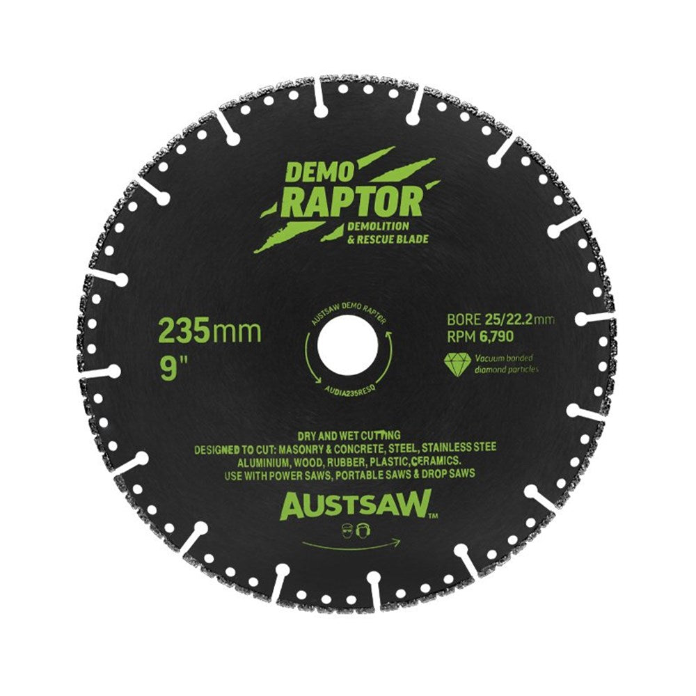 Austsaw Demo Raptor Multi-Purpose Demolition Diamond Blades