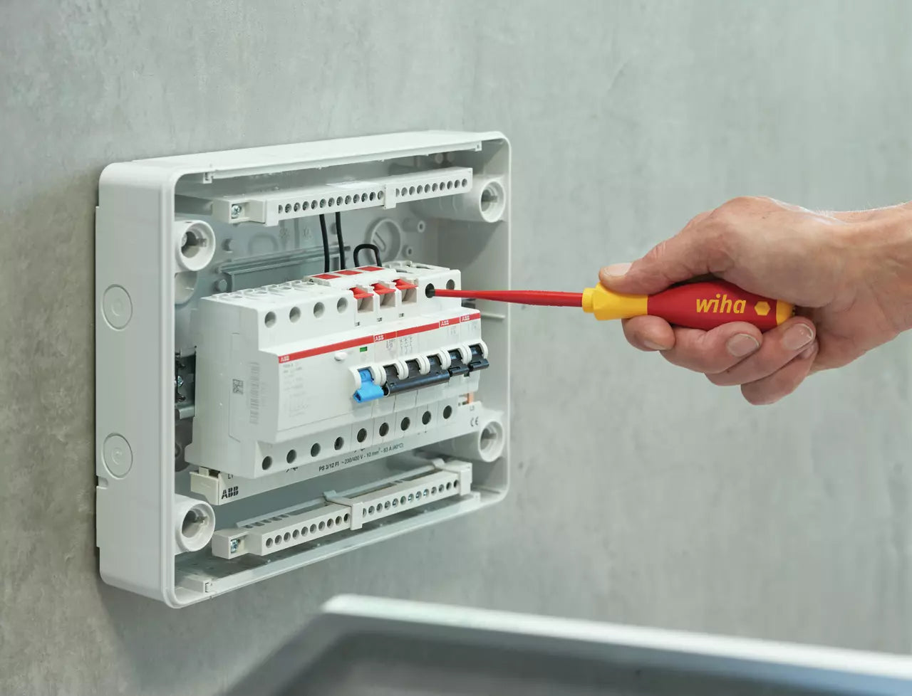 Wiha 6Pce SoftFinish® Electric Slimfix 1000V Screwdriver Set 38362
