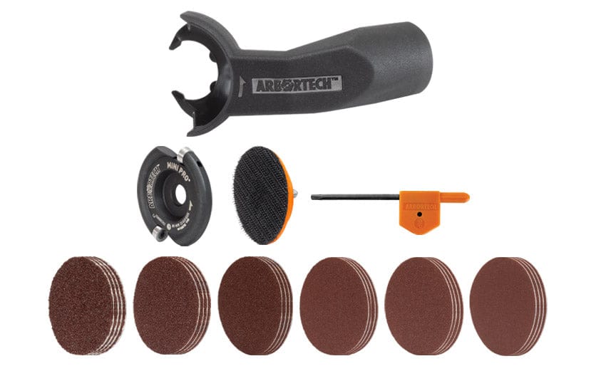 Arbortech Mini Grinder MG1000 Woodworking Pack MIN.FG.MGWWPAC