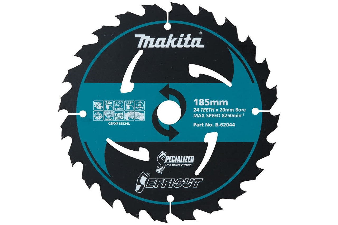 Makita 185mm x 24T Circular Saw Blade B-62044