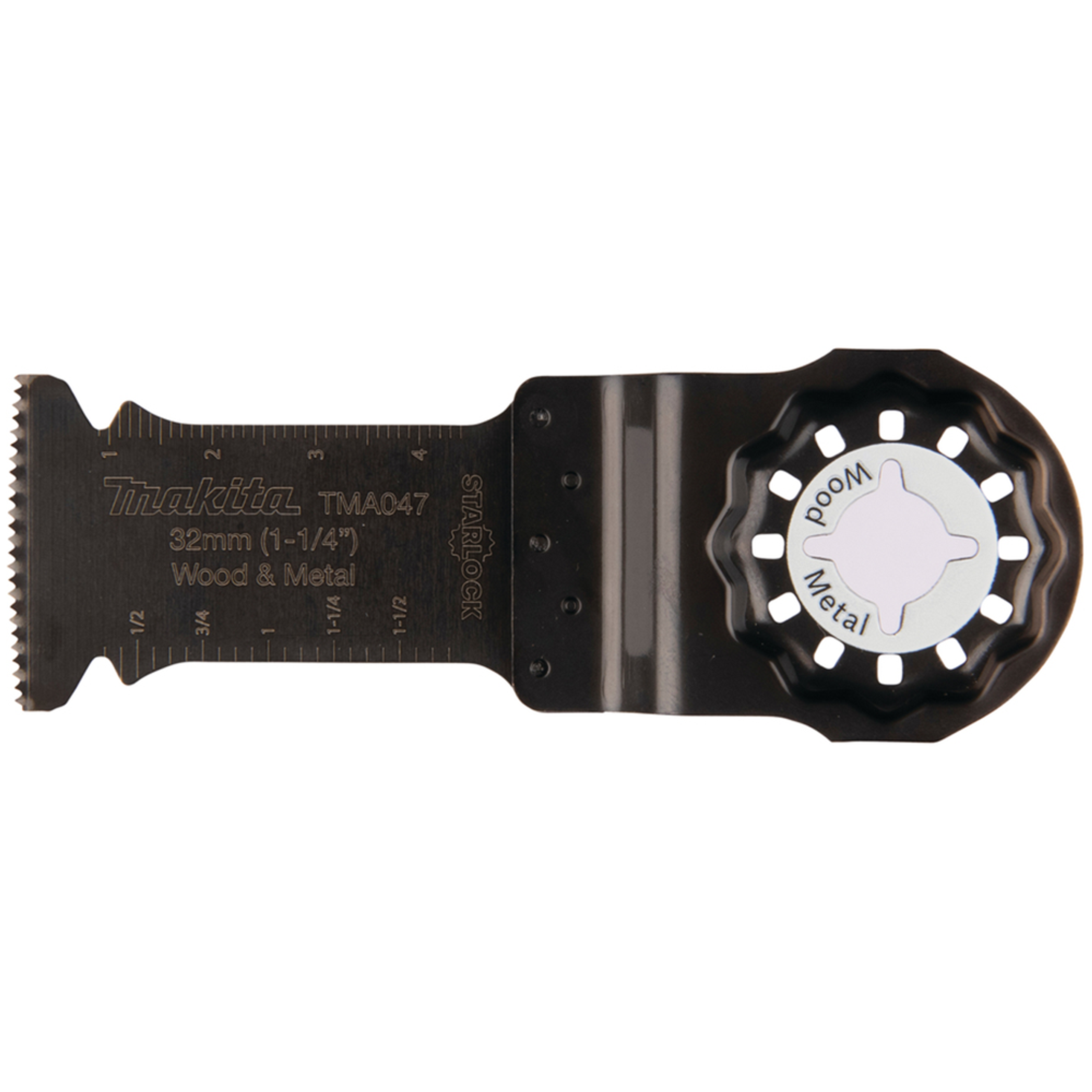 Makita 32mm STARLOCK Bi-Metal Bow Shape Plunge Cut Multi Tool Saw Blade TMA047 B-64814