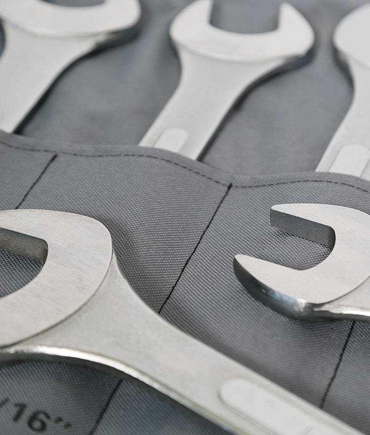 10Pce Imperial Jumbo Spanner Set B10PJSI by Borum