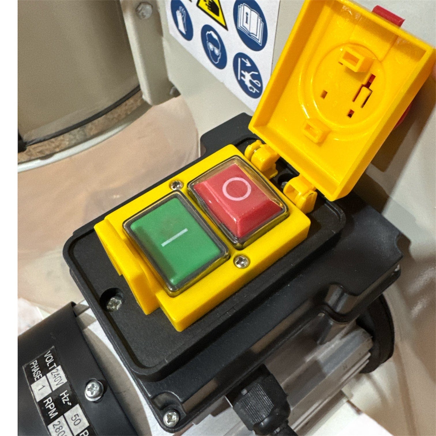 Oltre Dust Collector 240V 1HP 1 x Filter Element (1 Top + 1 Bottom Bag) 500CFM OT-DC-750