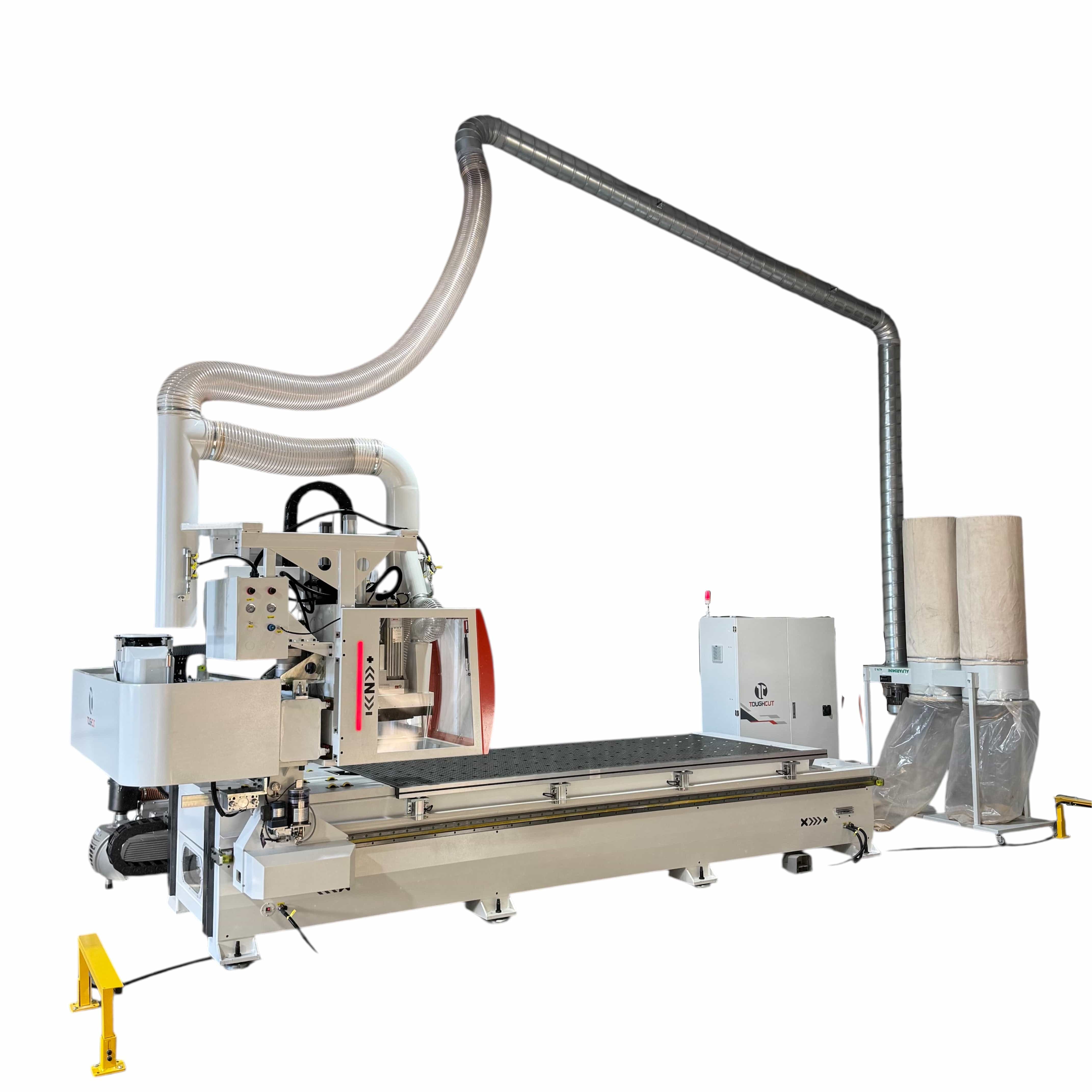 ToughCut 1300mm x 3100mm CNC Router with Auto Tool Change Spindle with 12 Tool Rotary Carousel + Vacuum Table (with 9.5KW Pump) ZIRCON TCVA30-1331 *2025 Edition*