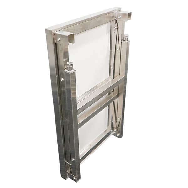 Richmond 1200 x 610 x 910mm Folding Stainless Steel Table BEN010