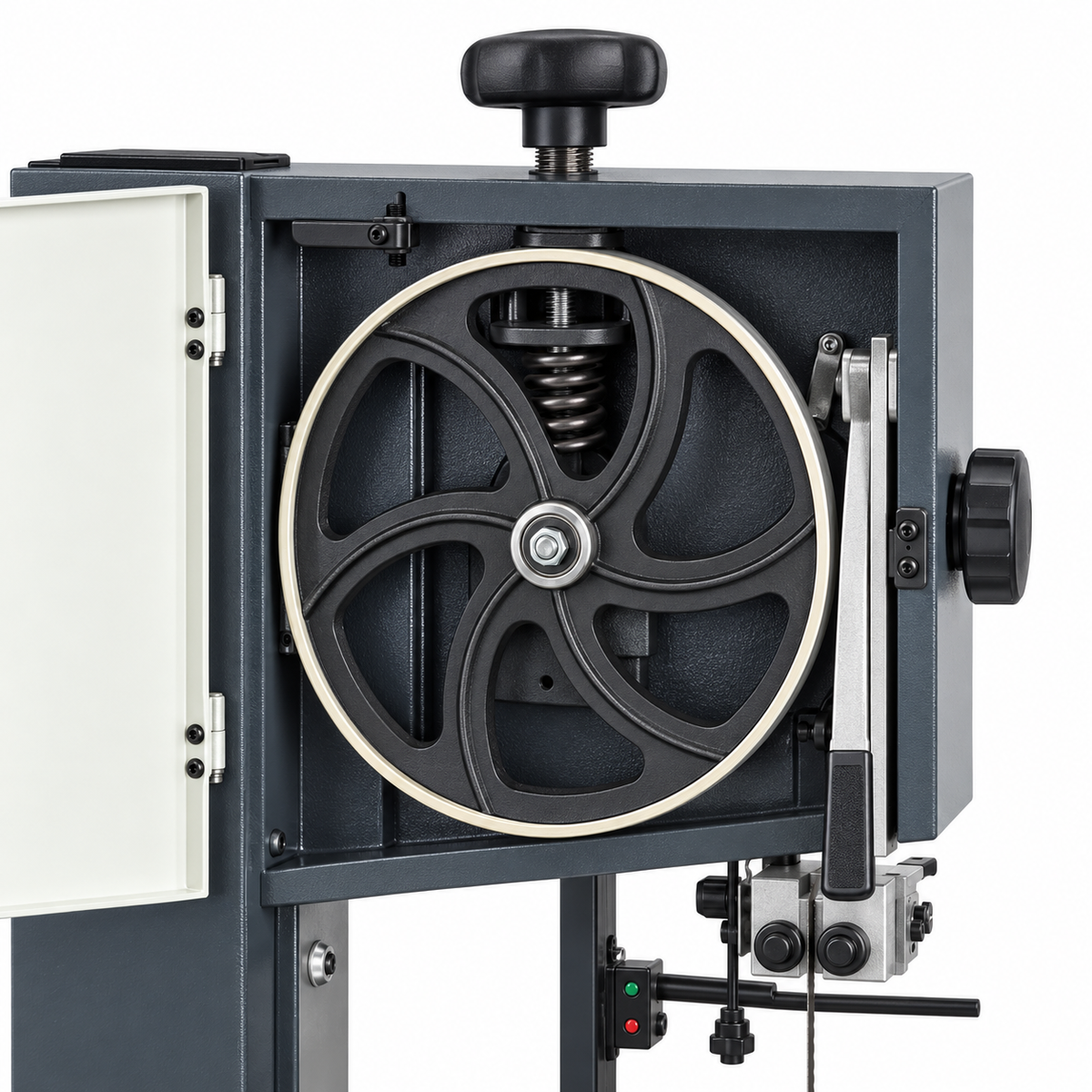 Woodfast 250mm (10") Benchtop Bandsaw 0.5HP 240V BS250C – Variable Speed