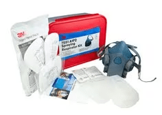 Spraying Respirator Kit 7551, A1P2, Large - AT010623398 by 3M