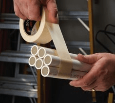 General Use Masking Tape 201+, Tan, 24 mm x 55 m - 70006745494 by 3M