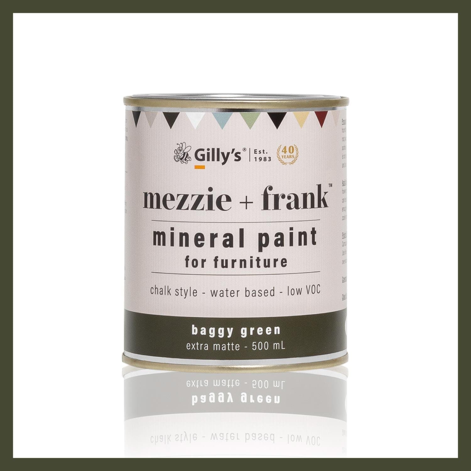 Mezzie + Frank Chalk Style Mineral Paint by Gilly's