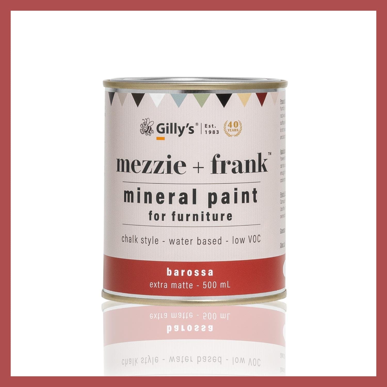 Mezzie + Frank Chalk Style Mineral Paint by Gilly's