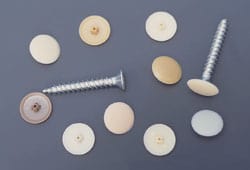 Phillips Head / Pozi Drive Bifix Press In Type Screw Cover Caps | 1000Pce