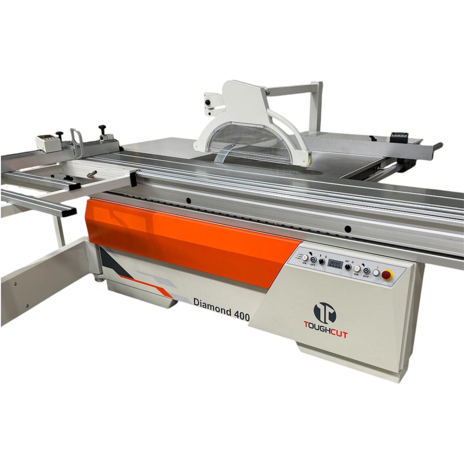 ToughCut 400mm (16") 7.5HP 3.8m Sliding Table Automatic Rise / Fall & Tilt Panel Saw 415V Diamond 400
