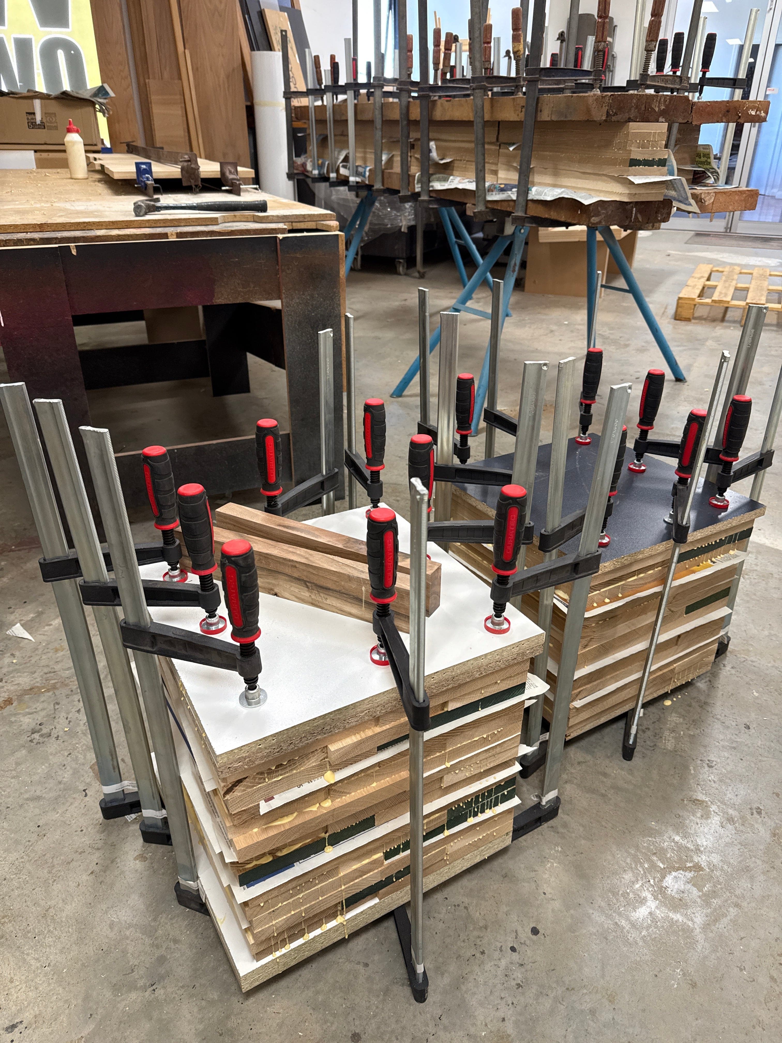 120mm (4-23/32") x 600mm (24") Quick Action F Clamp DT861120600 by Duratec