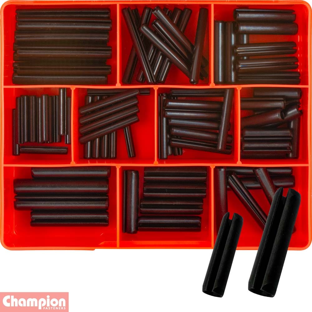 Champion 82Pce Large Metric Roll Pins Assortment Assortment CA1725