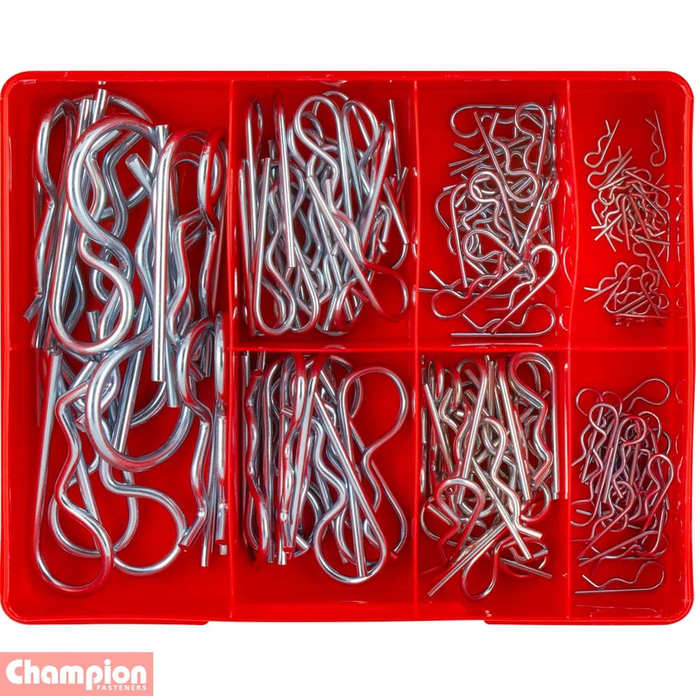 Champion 124Pce R Clips Assortment Kit CA1745