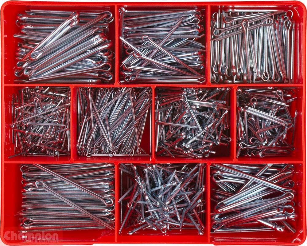 Champion Split Pin Assortment Kit 795Pce Metric & Imperial CA800