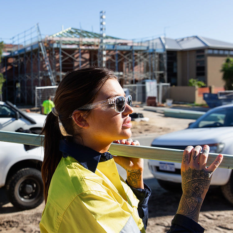 SafeStyle Classics Clear Frame Polarised Lens