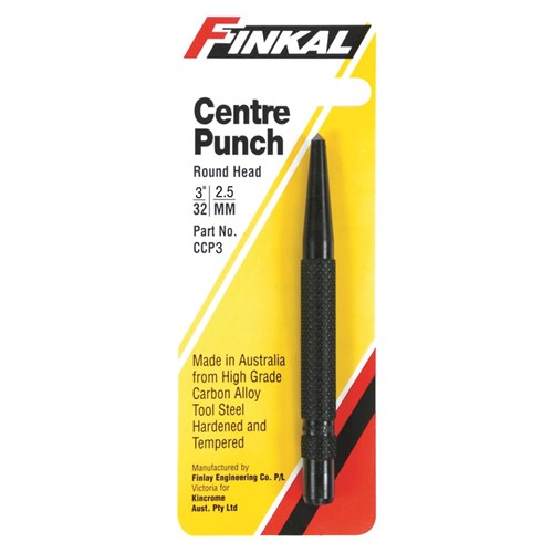 Centre Punch Round Head by Finkal