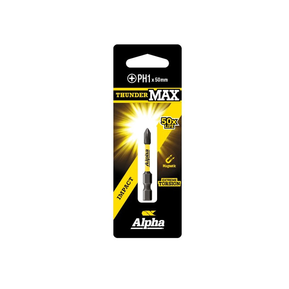 Alpha ThunderMax Impact Power Bits Phillips