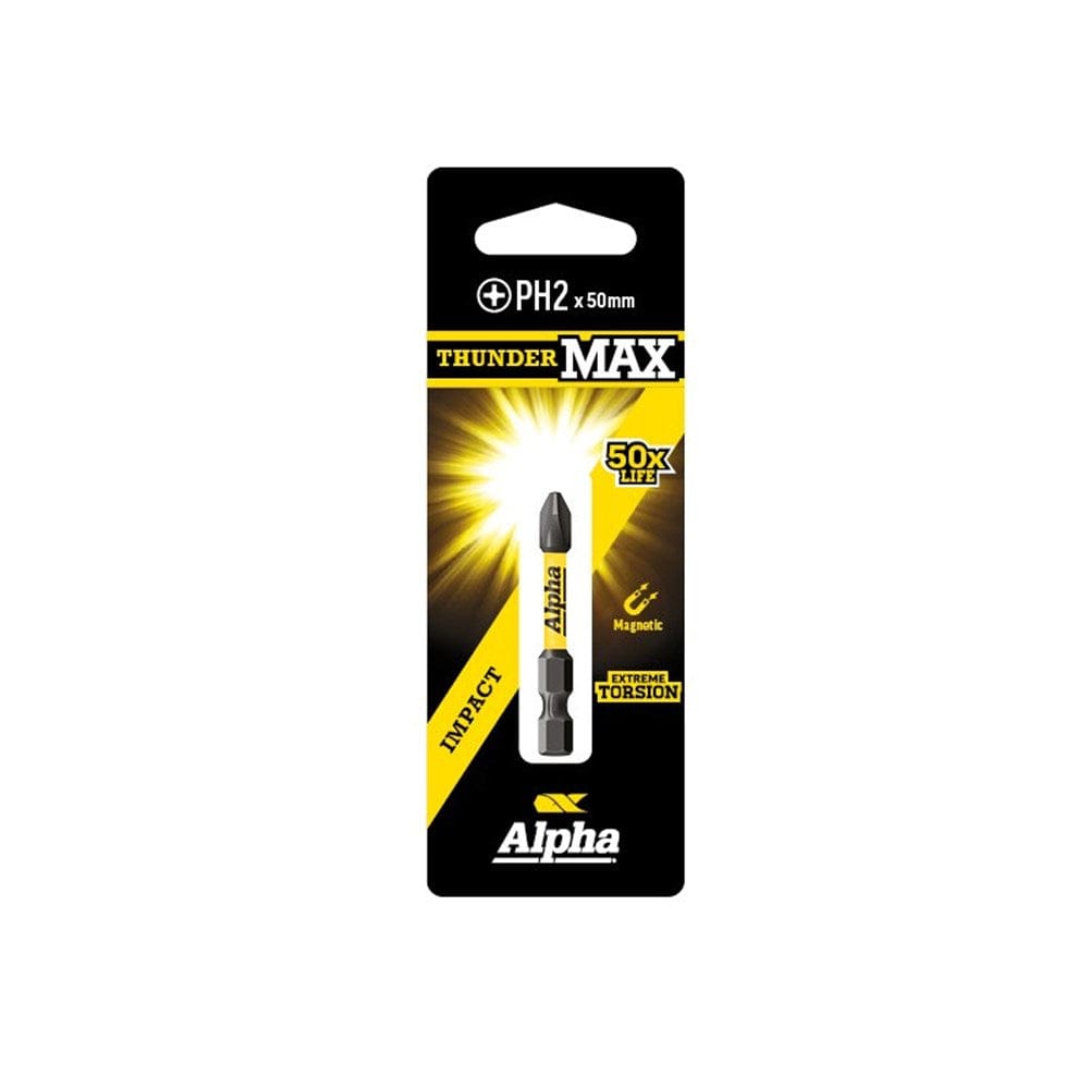 Alpha ThunderMax Impact Power Bits Phillips