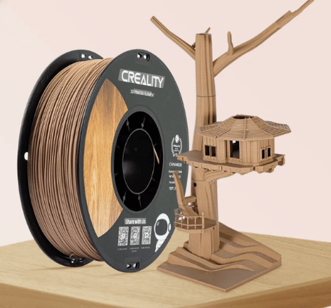 Creality Wood PLA 3D Printing Filament 1.75mm 1kg