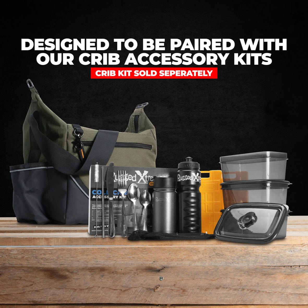 Rugged Xtremes Insulated Green Crib Bag RX05L106