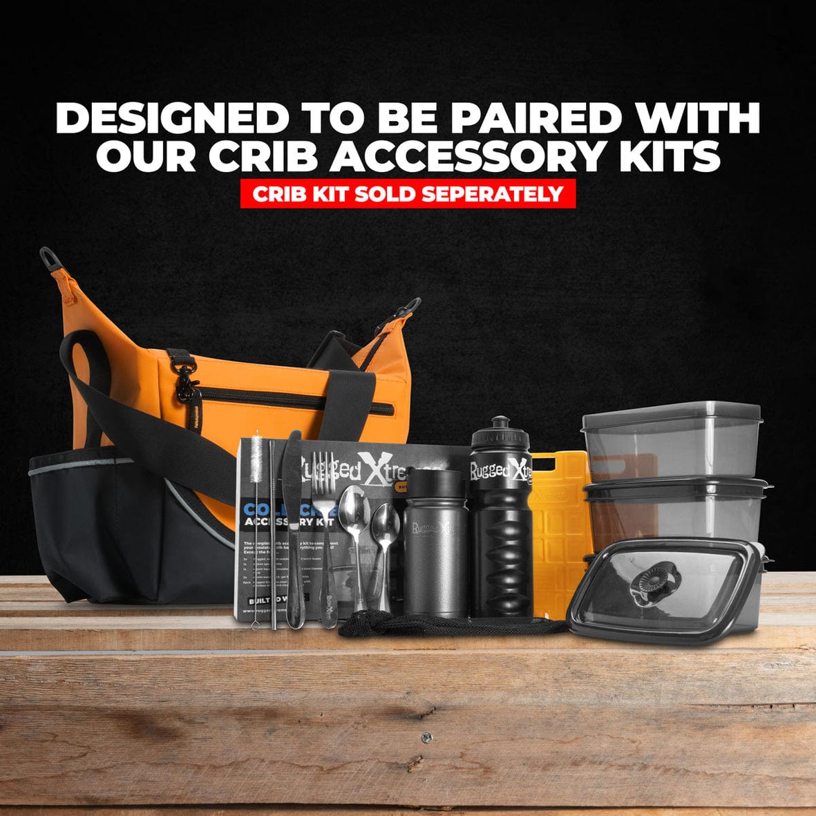 Insulated Orange PVC Crib Bag RX05L106PVCOR by Rugged Xtremes