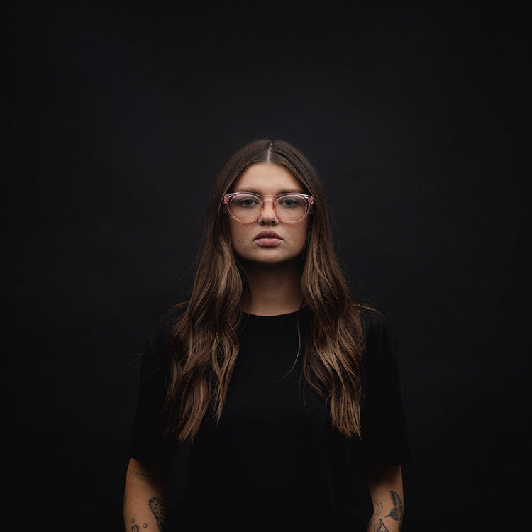 SafeStyle Cruisers Pink Frame Clear Lens