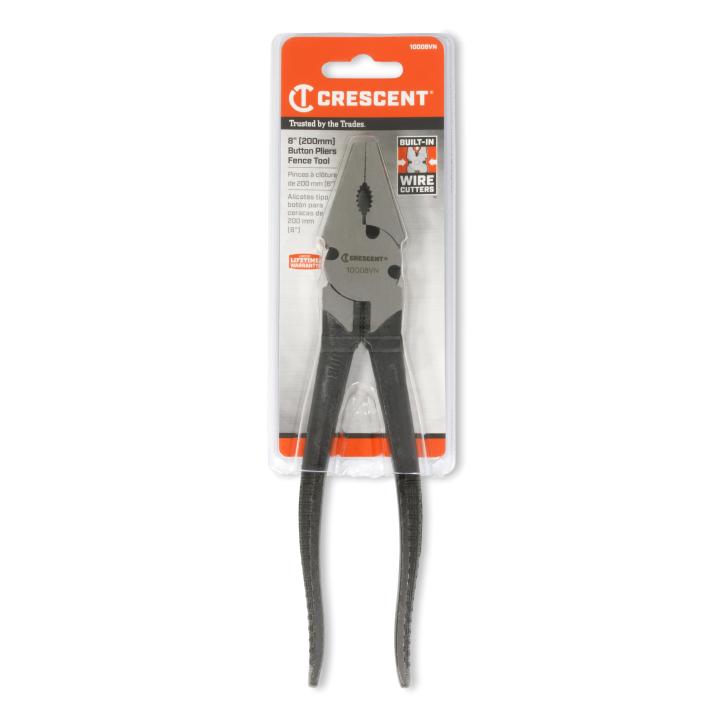 Crescent 8" Button Fence Tool Pliers 10008VN-05
