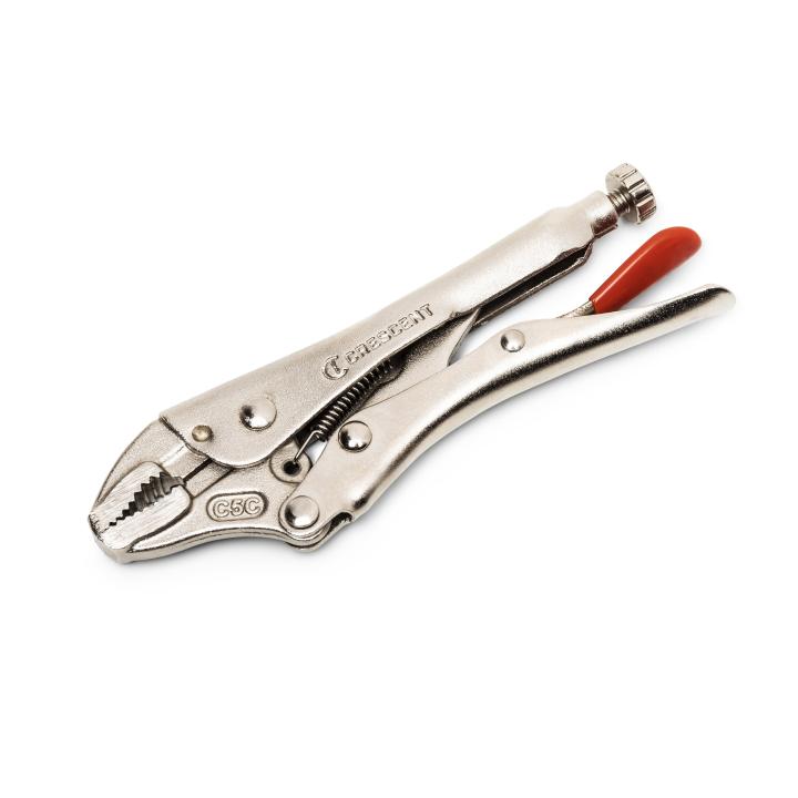 Crescent 5" Curved Jaw Locking Pliers with Wire Cutter C5CVN-08