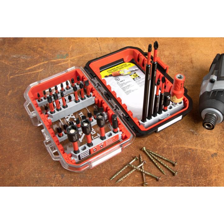 40 Pce eSHOK-GUARD™ alphaCASE™ Set CAESET-40 by Crescent