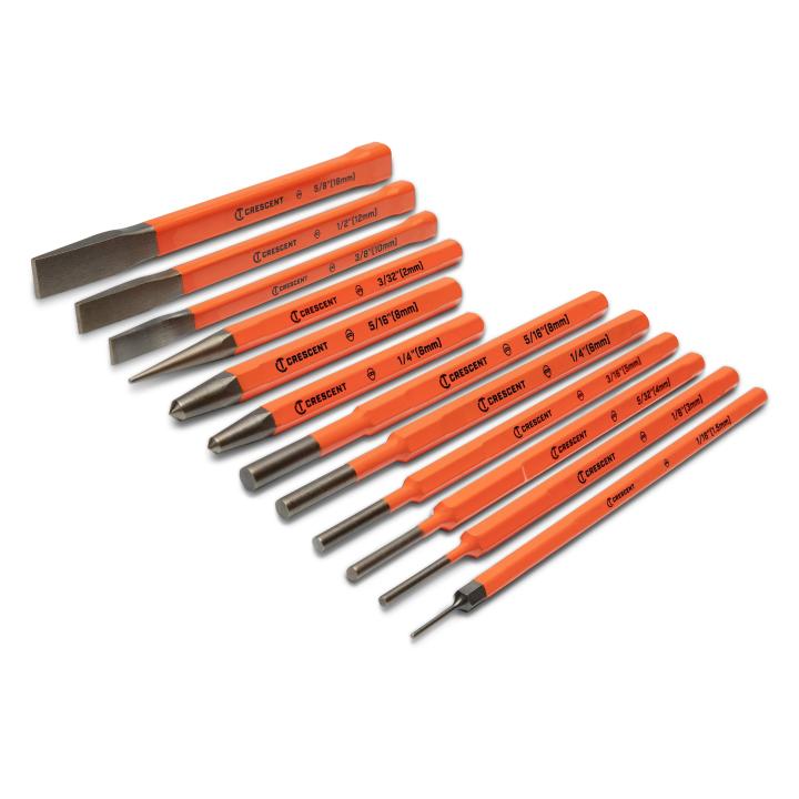 Crescent 12Pce Punch and Chisel Set CPCCHS12