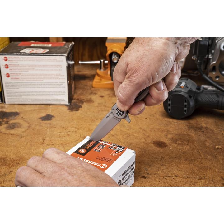 64mm/ 2.58" Low Profile Pocket Knife - CPK258FL by Crescent