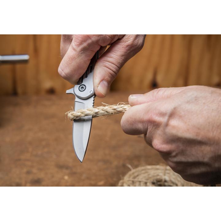 64mm/ 2.58" Low Profile Pocket Knife - CPK258FL by Crescent