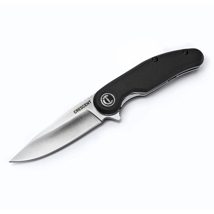 Crescent 83mm/3-1/4" Drop Point Composite Handle Pocket Knife CPK325C