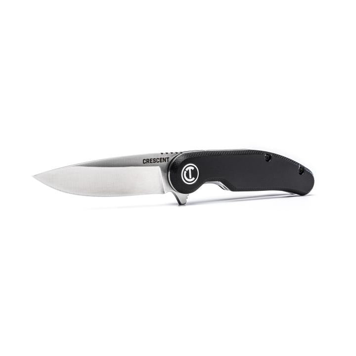 Crescent 83mm/3-1/4" Drop Point Composite Handle Pocket Knife CPK325C