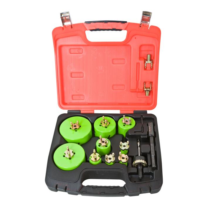 Crescent 23Pce 20-92mm Re-Load® Bi-Metal Heavy-Duty Quick-Change Electricians Hole Saw Set CRLE9HD