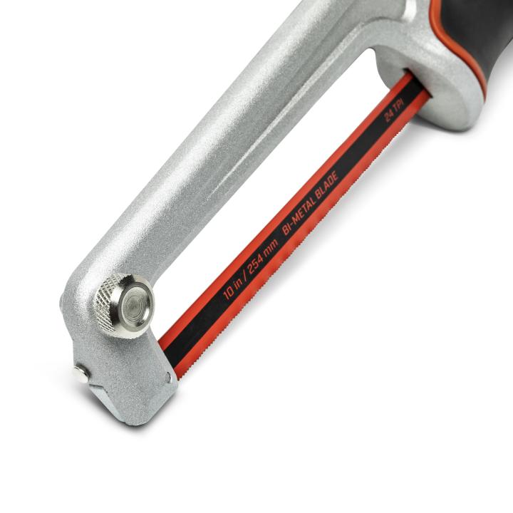Crescent 10" High Tension Compact Hacksaw with Dual Material Handle CTMHACK