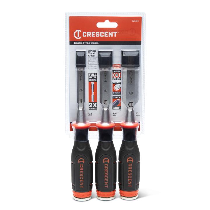 Crescent 3Pce Wood Chisel Set CWCHS3