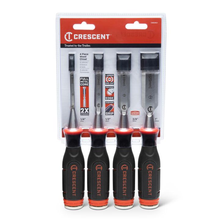 Crescent 4Pce Wood Chisel Set CWCHS4