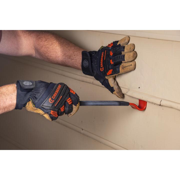 Crescent Flat Pry Bar with Grip