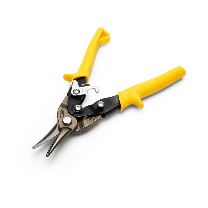 Crescent Wiss® 9-3/4" Compound Action Straight, Left and Right Cut Yellow Aviation Snips M3RAU