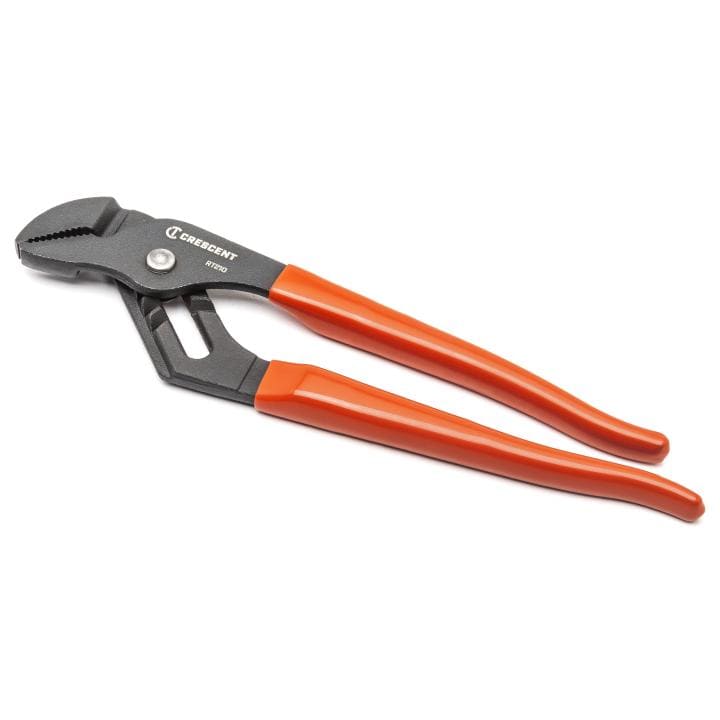 10" Straight Jaw Dipped Handle Tongue and Groove Pliers - RT210CVN-05 by Crescent